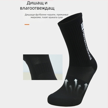 Трансгранични SHEIN TEMU Aliexpress Горещо продавани FS Удебелени кърпи с дъно, дозиращи висока тръба, неплъзгащи се футболни чорапи Спортни чорапи