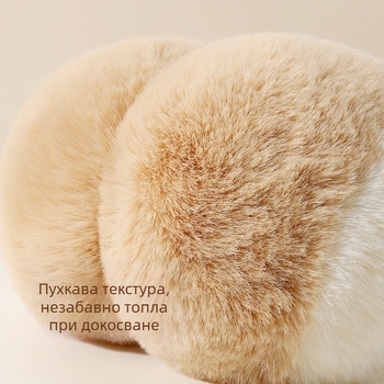 23 Нови дамски зимни топли, с поларена подплата, дебели, ветроустойчиви, незамръзващи, студоустойчиви, еластични, с обръч, плюшени, за уши