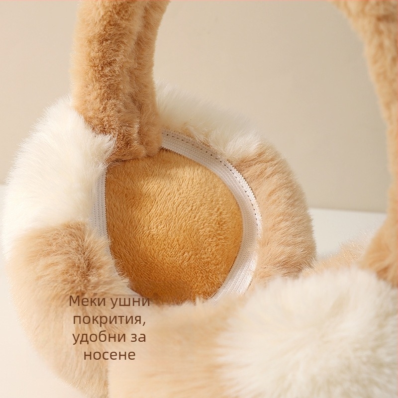 23 Нови дамски зимни топли, с поларена подплата, дебели, ветроустойчиви, незамръзващи, студоустойчиви, еластични, с обръч, плюшени, за уши