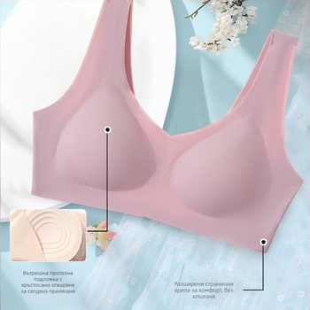Бельо за гърди без следи, специален постоперативен сутиен за гърди, лек, дишащ, изкуствена подложка за гърди, изкуствено бельо за гърди на едро