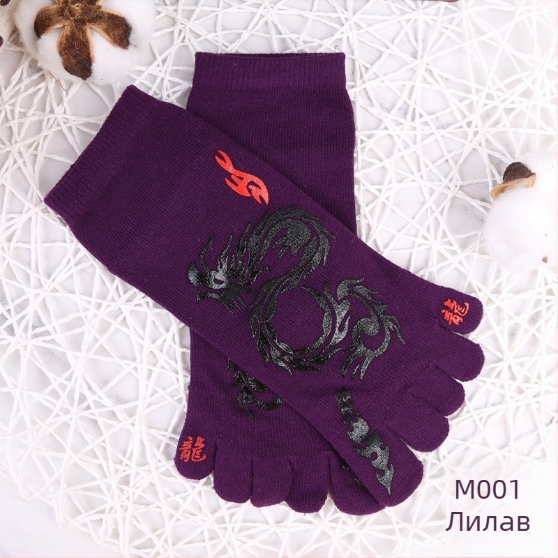 Мъжки чорапи с пет пръста, памучни мъжки чорапи с къси пръсти, външнотърговски, японски и корейски стил