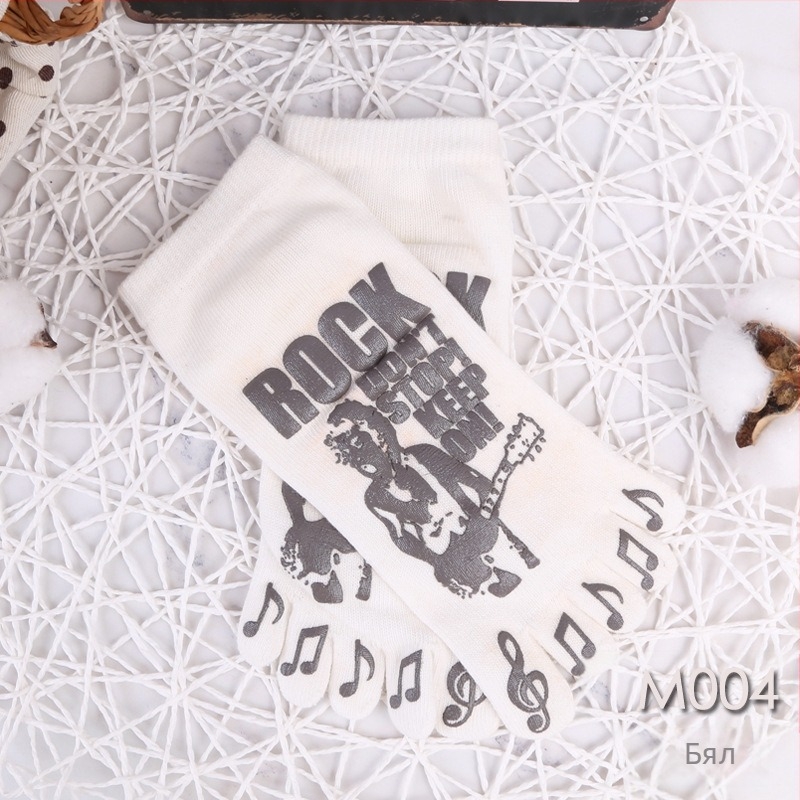 Мъжки чорапи с пет пръста, памучни мъжки чорапи с къси пръсти, външнотърговски, японски и корейски стил