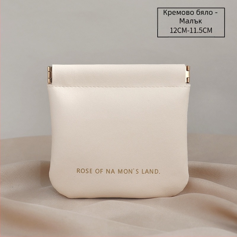 Преносима козметична чантичка за възглавници Ins, златна копринена карирана чантичка за възглавници, чантичка за тоалетни принадлежности с голям капацитет, чантичка за съхранение на червило