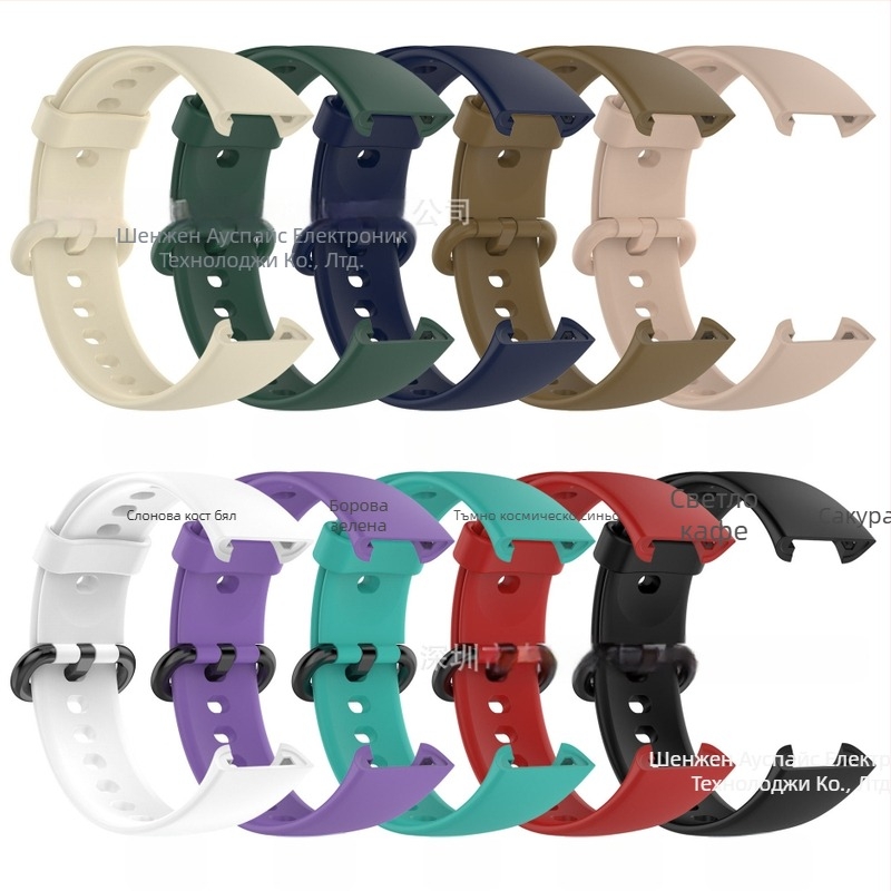 Подходящ за силиконова каишка Red Rice Watch 2 с катарама от спортен цвят и цвят на каишката Redmi Watch 2 Lite.