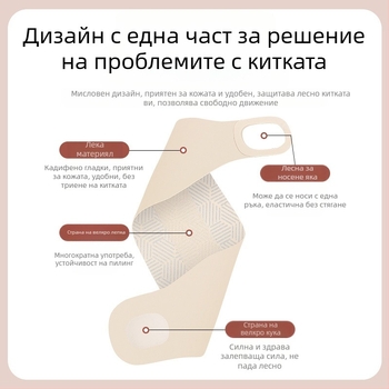 Лятна тънка обвивка за сухожилия против навяхвания, защита на китката, спортна защита за бадминтон и фиксация на ставите