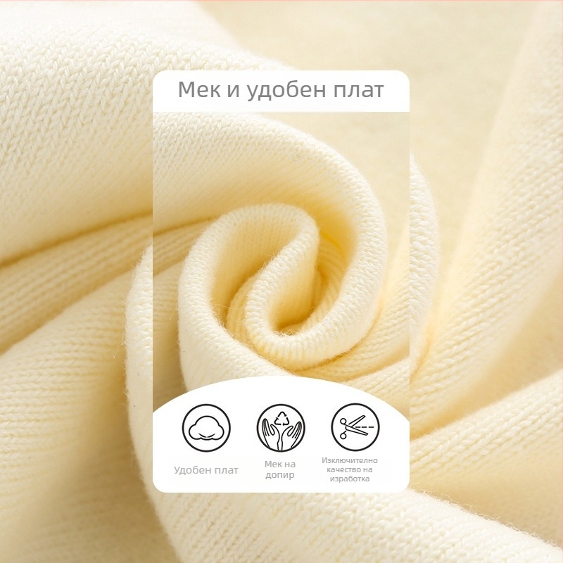 K-стил сладък детски жилет от чист памук, плетен жилет за бебета, категория есенно връхно облекло, детски жилетка