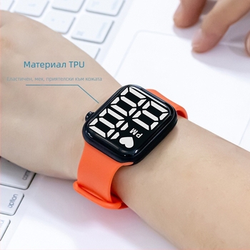 Y1 Експортен електронен магазин Най-продаван LED дигитален часовник за момчета и момичета, детски светещ дигитален часовник, водоустойчив голям циферблат