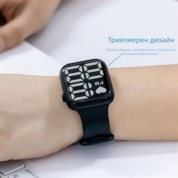 Y1 Експортен електронен магазин Най-продаван LED дигитален часовник за момчета и момичета, детски светещ дигитален часовник, водоустойчив голям циферблат