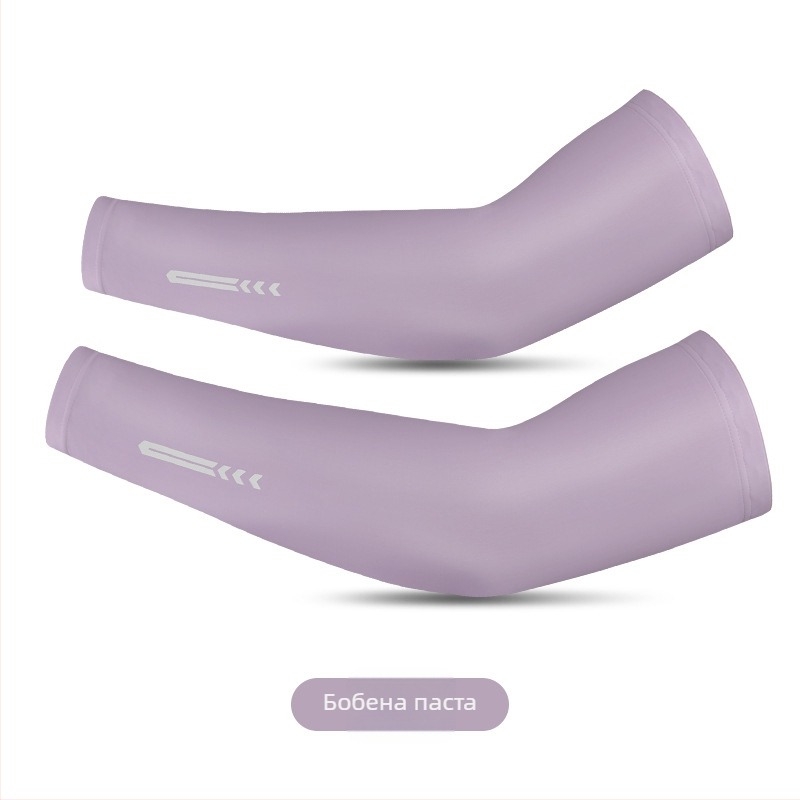 Търговия на едро на ръкави за слънцезащита Ice Silk за мъже и жени Лятна UV защита, шофиране, риболов, тънки, през нощта, бягане, светлоотразителни ръкави