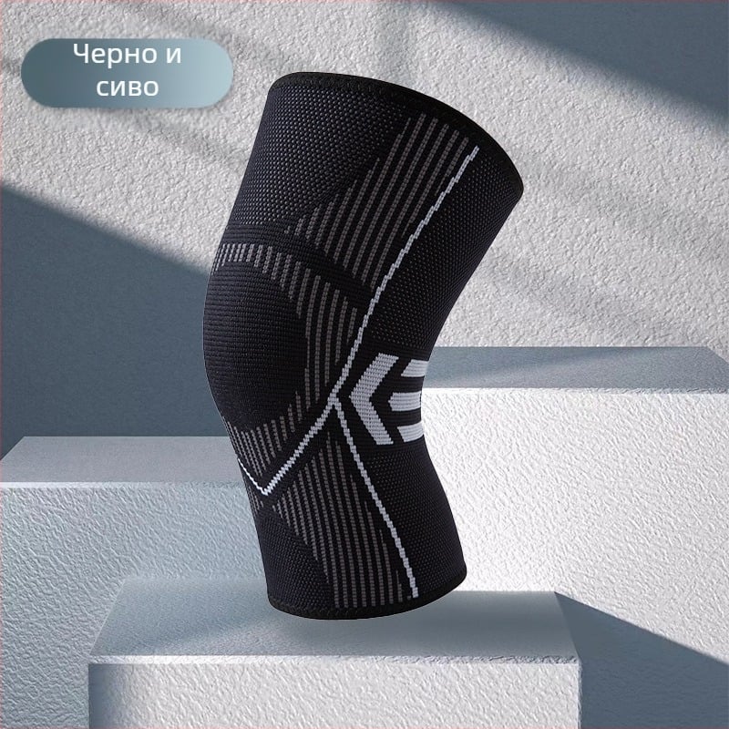 Мъжки и дамски спортни наколенки, нови летни тънки дишащи фитнес тренировъчни неплъзгащи се наколенки с климатик
