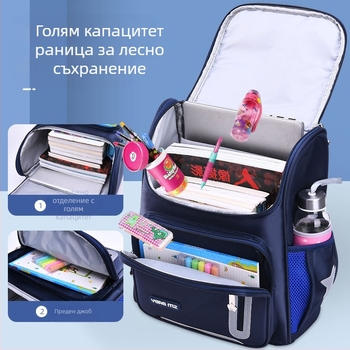 Фабрична японска космическа ученическа чанта за начално училище с лек дизайн, лого за печат, доставка на големи партиди