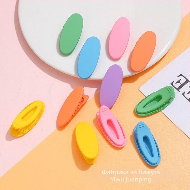 100 броя ~ Мини фиби за коса, червени, разклатени, детски, бретон, счупена коса, малка щипка, подарък, щанд за продажба на фиби