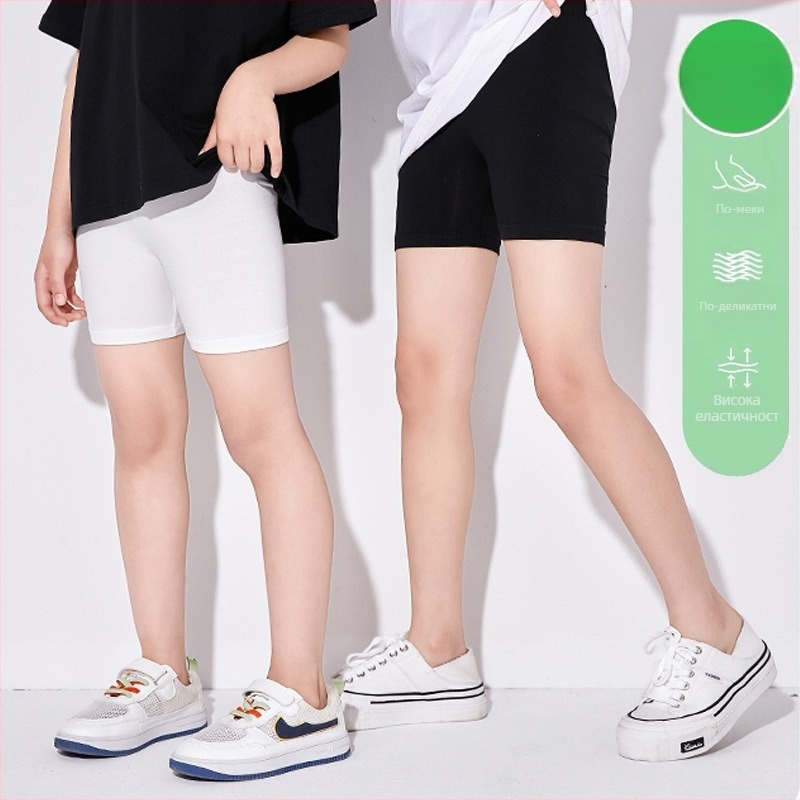 Детски предпазни панталони за момичета, пролетни и летни, нови, леки, тънки, против бягане, застраховка плюс чатални, базови шорти за момичета