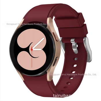 За Samsung Galaxy Watch4 Classic Официална силиконова каишка за часовник Watch4/5 Универсална каишка за часовник