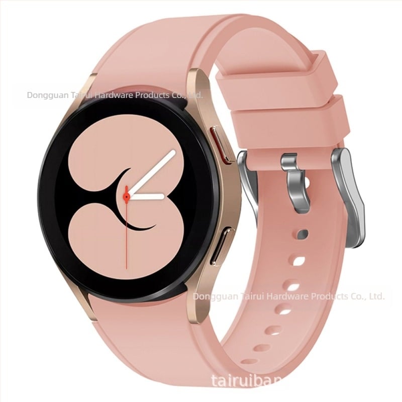 За Samsung Galaxy Watch4 Classic Официална силиконова каишка за часовник Watch4/5 Универсална каишка за часовник