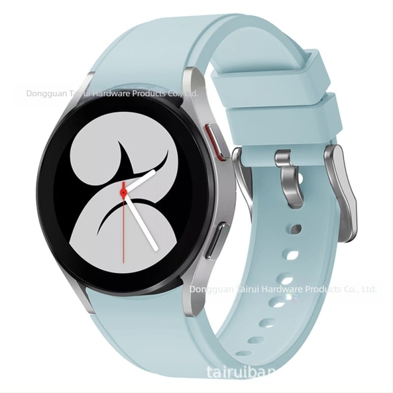 За Samsung Galaxy Watch4 Classic Официална силиконова каишка за часовник Watch4/5 Универсална каишка за часовник