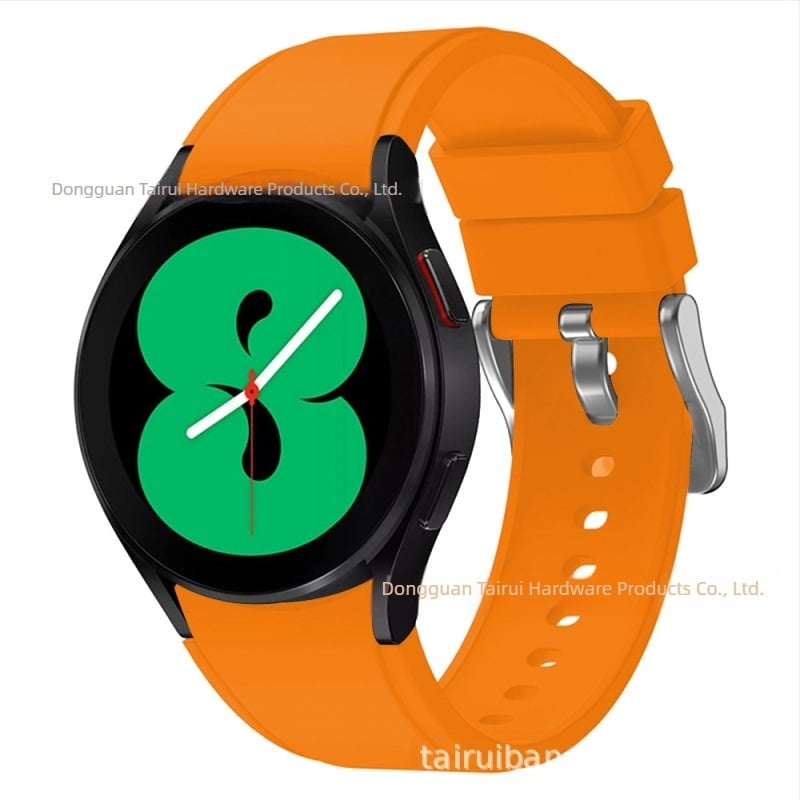 За Samsung Galaxy Watch4 Classic Официална силиконова каишка за часовник Watch4/5 Универсална каишка за часовник