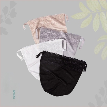 Летен нов еднокомпонентен топ против ходене, артефакт с дантелен кант, невидима основа, безследна кърпа за покриване на гърдите ви