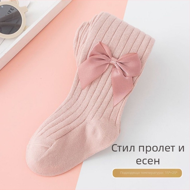 Детски чорапогащник, пролетни и есенни клинове за момичета, тънки бебешки, средно дебели, сладки