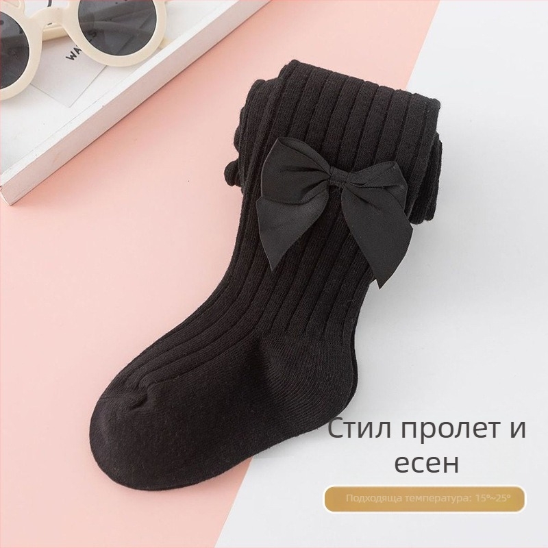 Детски чорапогащник, пролетни и есенни клинове за момичета, тънки бебешки, средно дебели, сладки