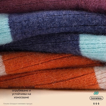 Детски кашмирени чорапи, зимни, удебелени, топли, с поларена подплата за момчета и момичета, чорапи от заешка кожа, детски чорапи, бебешки есенни и зимни вълнени чорапи