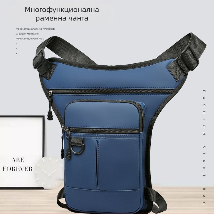 Лятна нова модна едноцветна спортна чанта за кръста, многофункционална чанта за през рамо, през рамо и през рамо, на едро