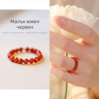 Сребърен пръстен 925, неизбледняващ, нишов, с естествен кристал, женски, ретро, елегантен, тюркоазен пръстен на едро, женски