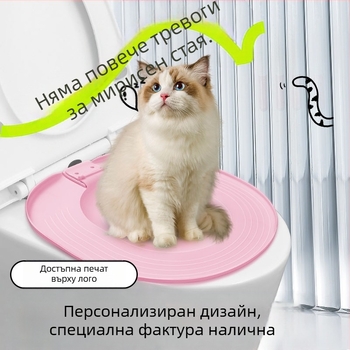 Голяма кутия за котешка тоалетна, дезодорант против пясък, удебелена тоалетна за начинаещи котки, дресер за котешка тоалетна, фабричен аутлет