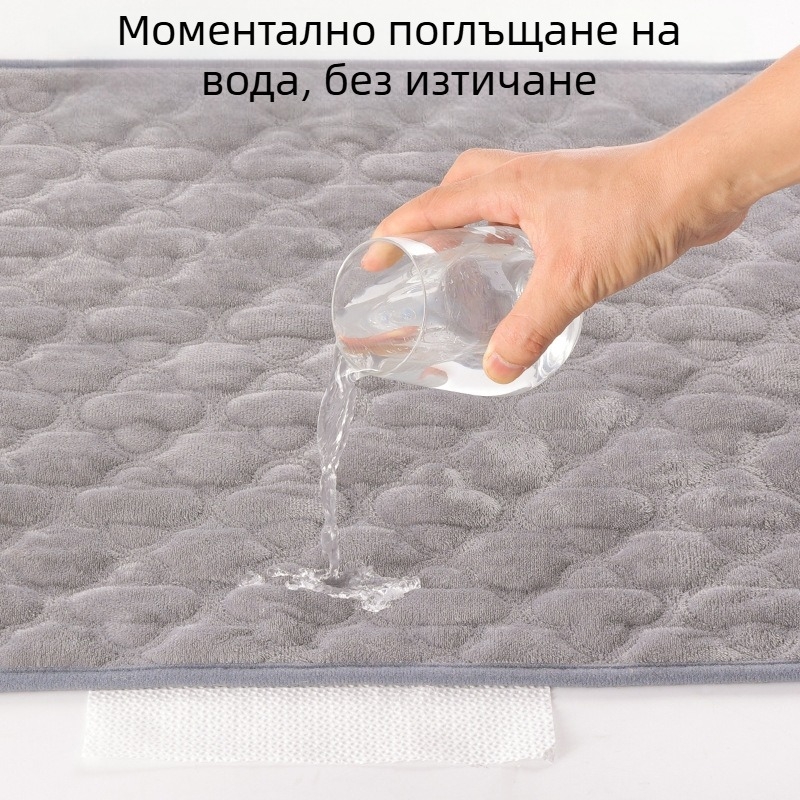 Трансгранична гореща продажба на зимни къси плюшени подложки за домашни любимци, многократно перещи се, за котки и кучета, водоустойчиви подложки за пелени