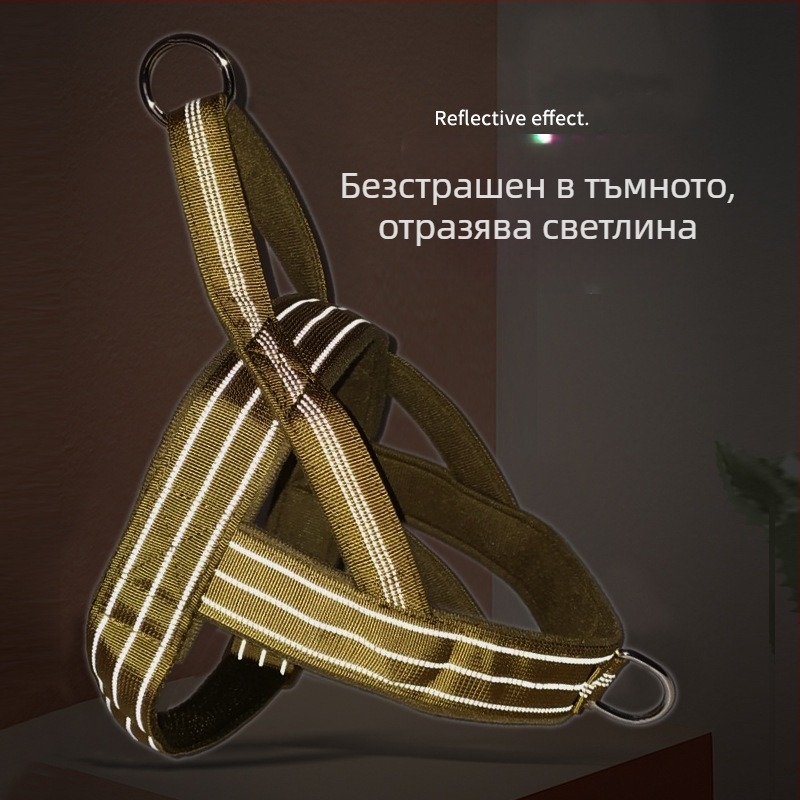 Дрехи за тактически тренировки за кучета на открито с каишка за гърди Дрехи за домашни любимци Жилетка за тренировки за големи кучета Дрехи за домашни любимци Жилетка