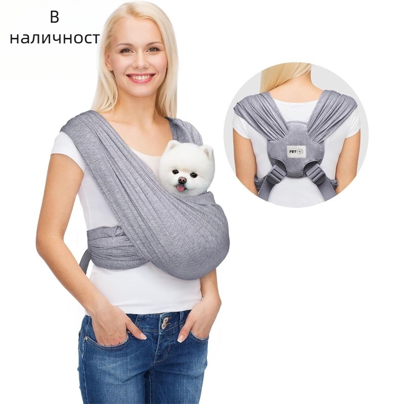 Платнена чанта за домашни любимци, дишаща удобна чанта за пътуване за котки и кучета, преносима чанта, сгъваема чанта за гърди с голям капацитет T23S