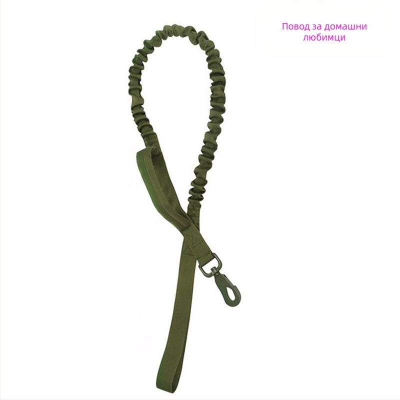 Нашийник за домашни любимци за средни и големи кучета, Тактически нашийник, Удебелен нашийник за кучета, Нашийник за кучета, който не души врата, Военен нашийник за кучета