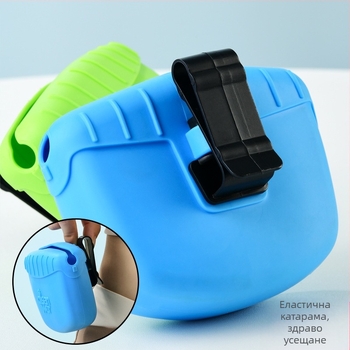 Чанта за кръста за обучение на домашни любимци, чанта за хранене, чанта за закуски за котки и кучета, чанта за храна за кучета на открито, чанта за обучение на котки, преносима чанта за кръста за излизане