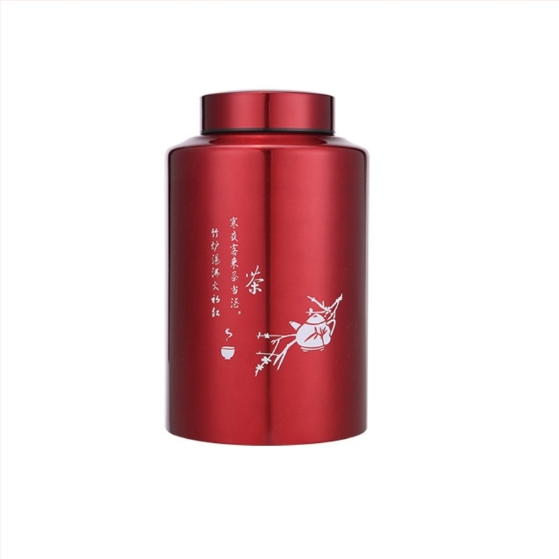 Буркан за чай от неръждаема стомана, удебелен, запечатан буркан за съхранение, кутия за чай, комплект за чай, подаръчна кутия за чай, черен чай, зелен чай