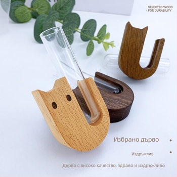 Кутия за възпоменание от масивна дървесина за домашни любимци, котешка брада, стикер за хладилник, колекция от сувенири, кучешка брада, колекционер