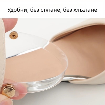 Сандали с каишка на петата, чехли, модифицирани сандали, регулируеми сандали, твърде големи, фиксирана катарама за обувки, против падане на петата, завързани връзки за обувки