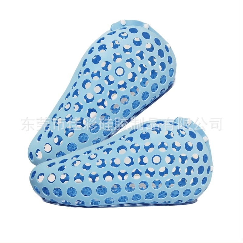 Трансгранична нова висококачествена силиконова торбичка за мързеливи обувки, торбичка за пране на обувки за пералня, торбичка за защита на обувките от деформация