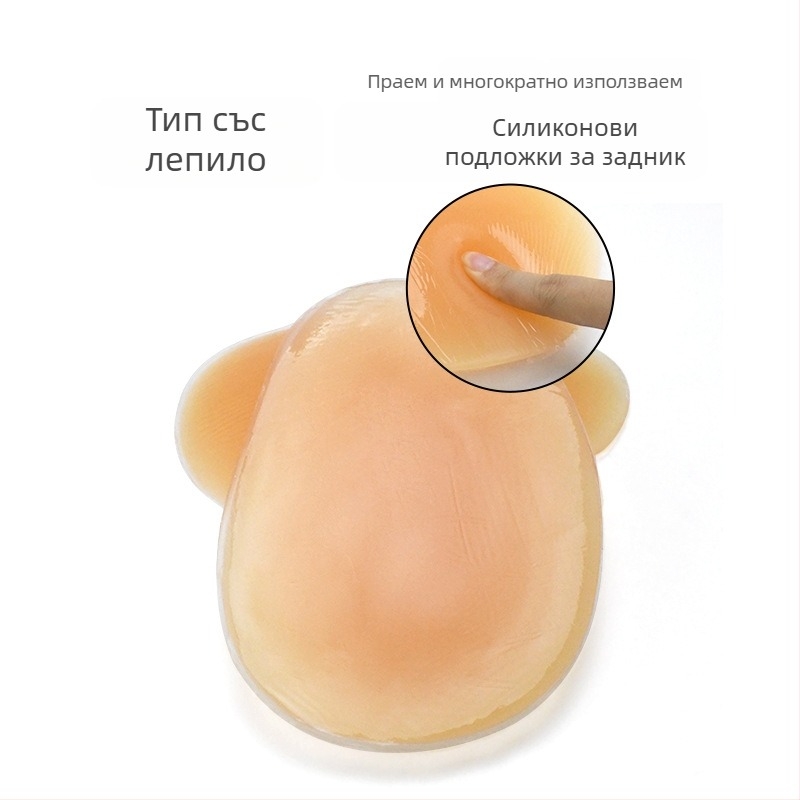 Трансгранична гореща продажба на силиконова фалшива подложка за дупе и ханш, самозалепваща се естествена безшевна подложка за ханш, повдигаща линия на ханша, усилваща артефакт