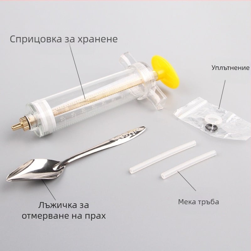 Фабрична наличност папагал бебе птица пластмасова хранилка ръчно отгледана папагал спринцовка хранилка лъжица птици консумативи на едро