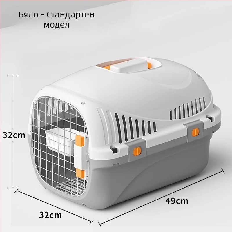Обикновена черна кутия за въздушна възглавница на United Airlines с голямо пространство, дишаща, за котки и кучета, стоки за домашни любимци на едро