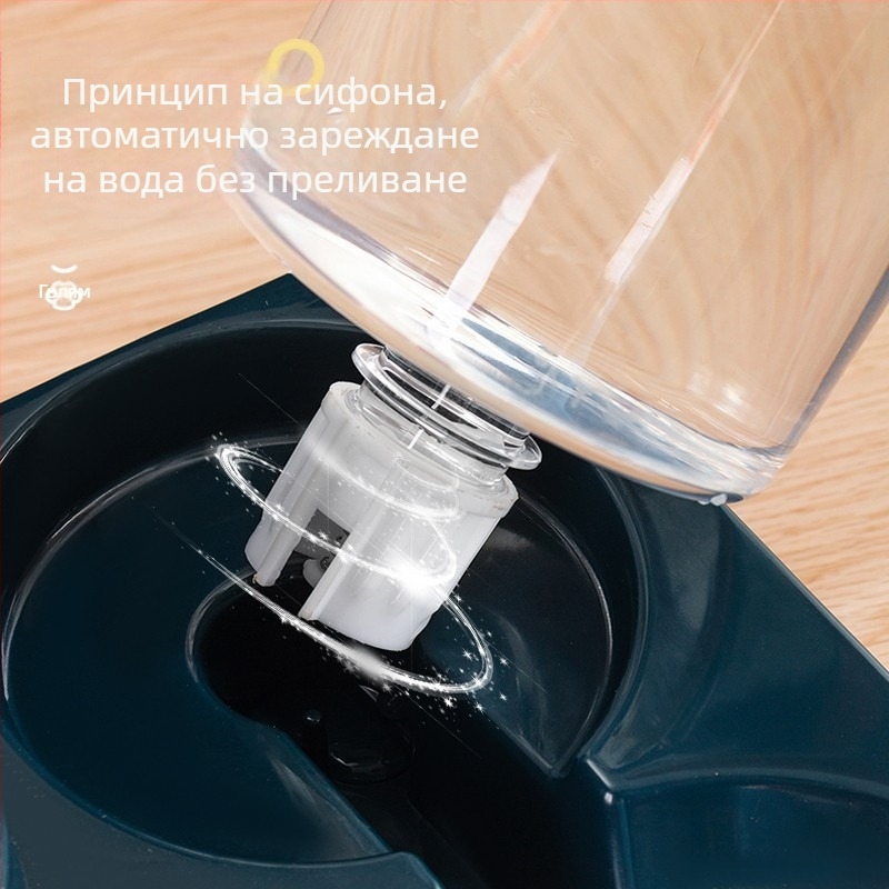 Купа за котки Двойна купа Автоматична купа за питейна вода Купа за котешка поилка Купа за котешка храна Купа за кучета Купа за кучета Вградена хранилка Домашни любимци