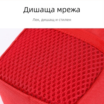 Трансгранична чанта за закуски за домашни любимци, преносима чанта за кръста за излизания, чанта за храна за кучета за разходка на открито