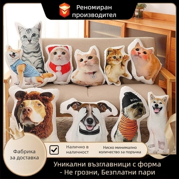 Извънземна DIY Буда Малка 3D възглавница спътник без рамка за печат снимка без бял ръб забавна пясъчна скулптура кукла фабрично персонализиране