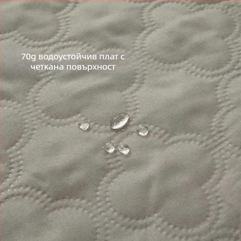 Нов водоустойчив матрак за домашни любимци Amazon, устойчив на урина, фабрично ватиран, ватиран калъф за легло Clover, обикновен за котки и кучета