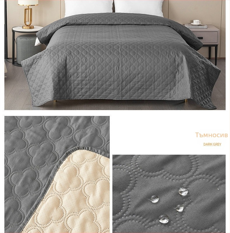 Нов водоустойчив матрак за домашни любимци Amazon, устойчив на урина, фабрично ватиран, ватиран калъф за легло Clover, обикновен за котки и кучета