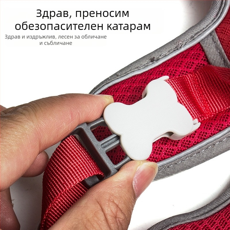 Трансгранично взривоустойчиво въже за теглене на кучета, жилетка за големи, средни и малки кучета за домашни любимци, каишка за гърди, въже за разходка на кучета на склад на едро