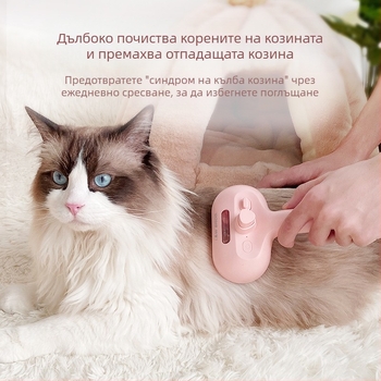 [Директна доставка от вътрешния пазар, гаранция за следпродажбено обслужване] Спрей за домашни любимци Laiwang brothers, гребен за коса с бял прах