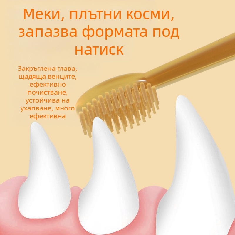 Силиконова четка за зъби за котки, комплект четки за зъби за кучета, четка за зъби за домашни любимци, артефакт от котешки продукти за почистване на зъби на едро