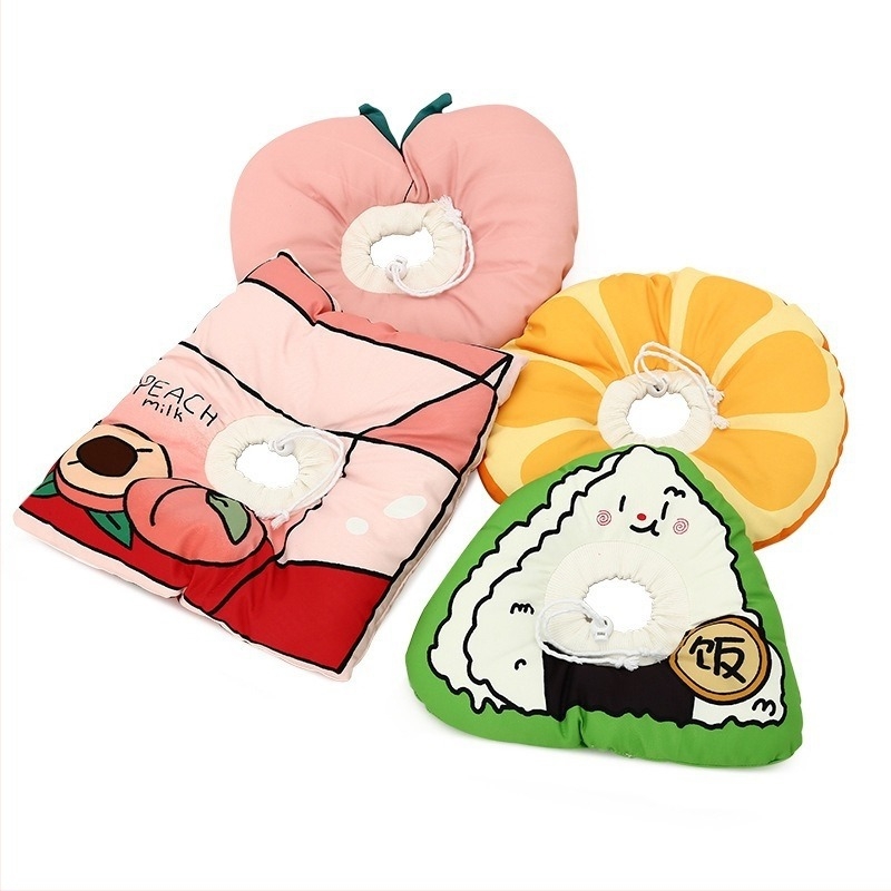 Пръстен Elizabeth против облизване и ухапване, водоустойчив пръстен за срам, нашийник за котки, малък и среден размер, пръстен за врата на кучета, домашни любимци