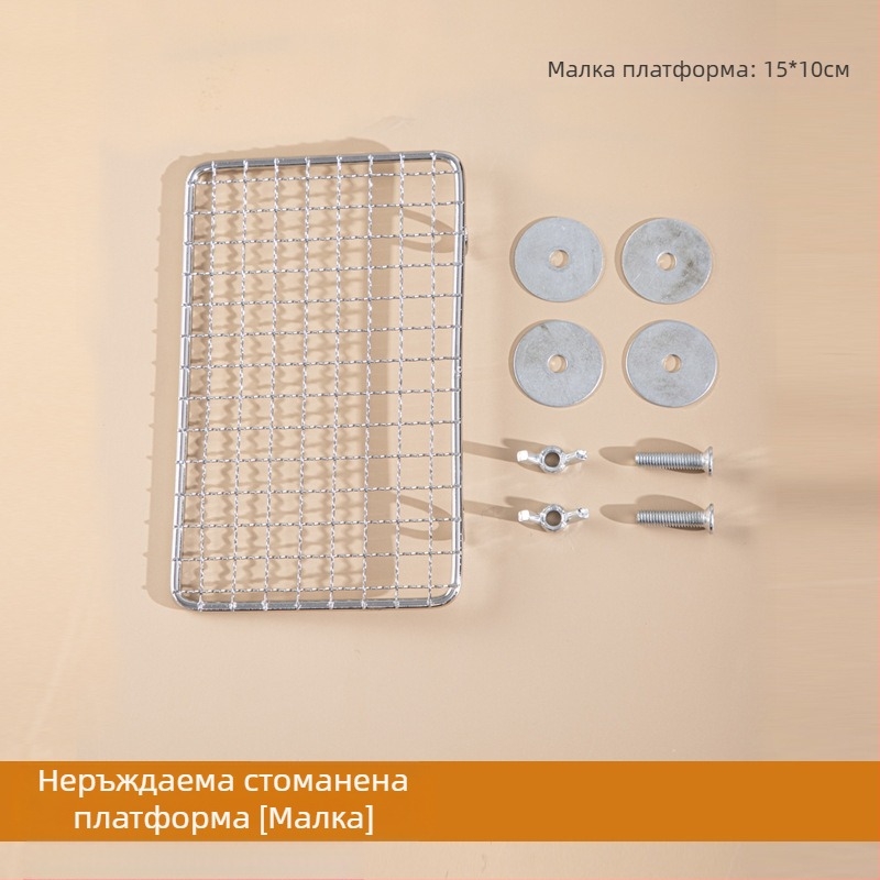 Платформа за играчки за папагал, мрежеста платформа от неръждаема стомана, платформа за игра от тигрова кожа, платформа от черен феникс, аксесоари за клетка за птици, принадлежности за птици